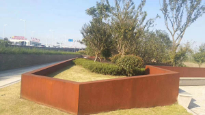 邢台耐候钢挡土墙